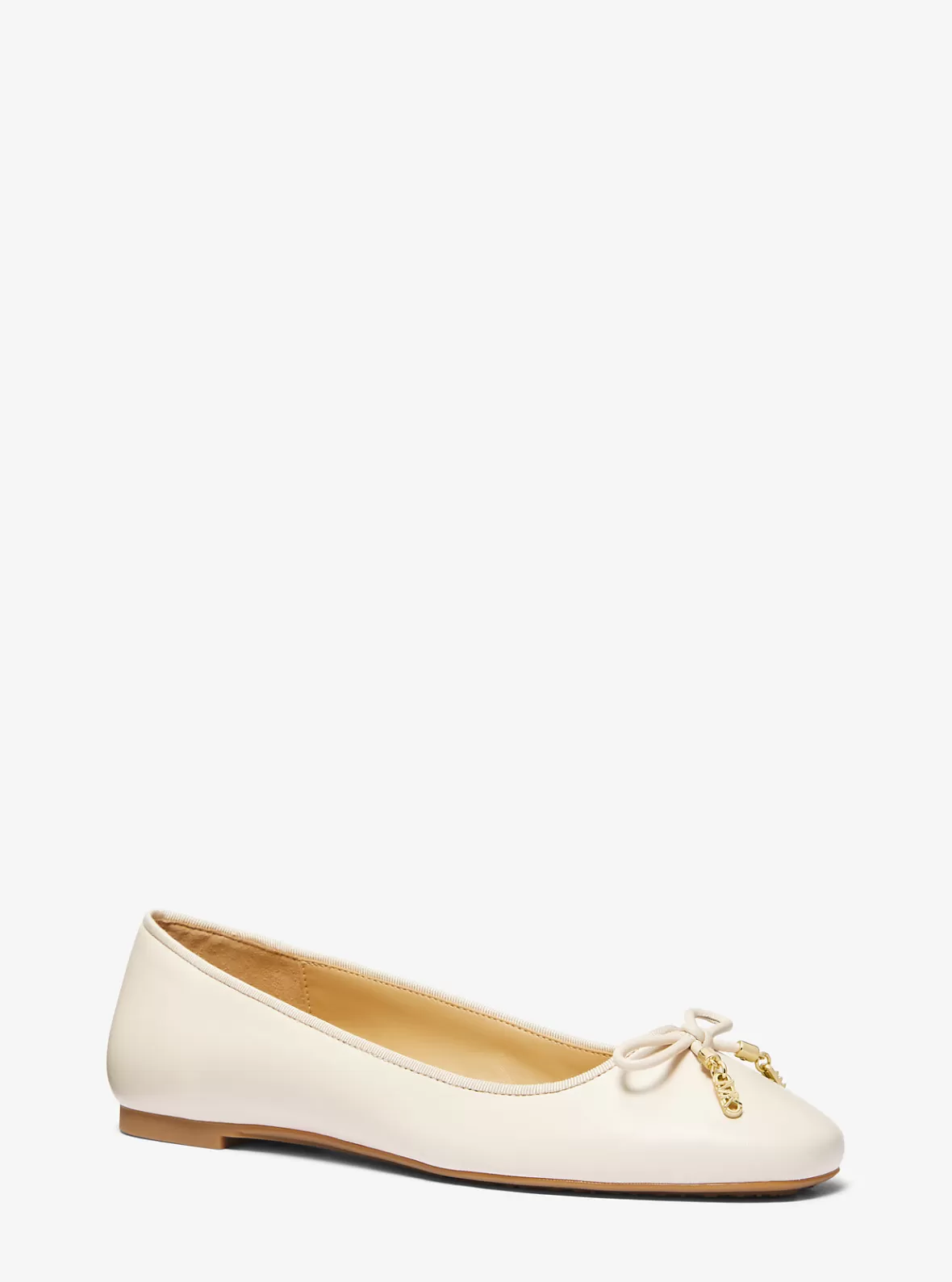 Michael Kors Nori Leather Ballet Flat*Women Flats