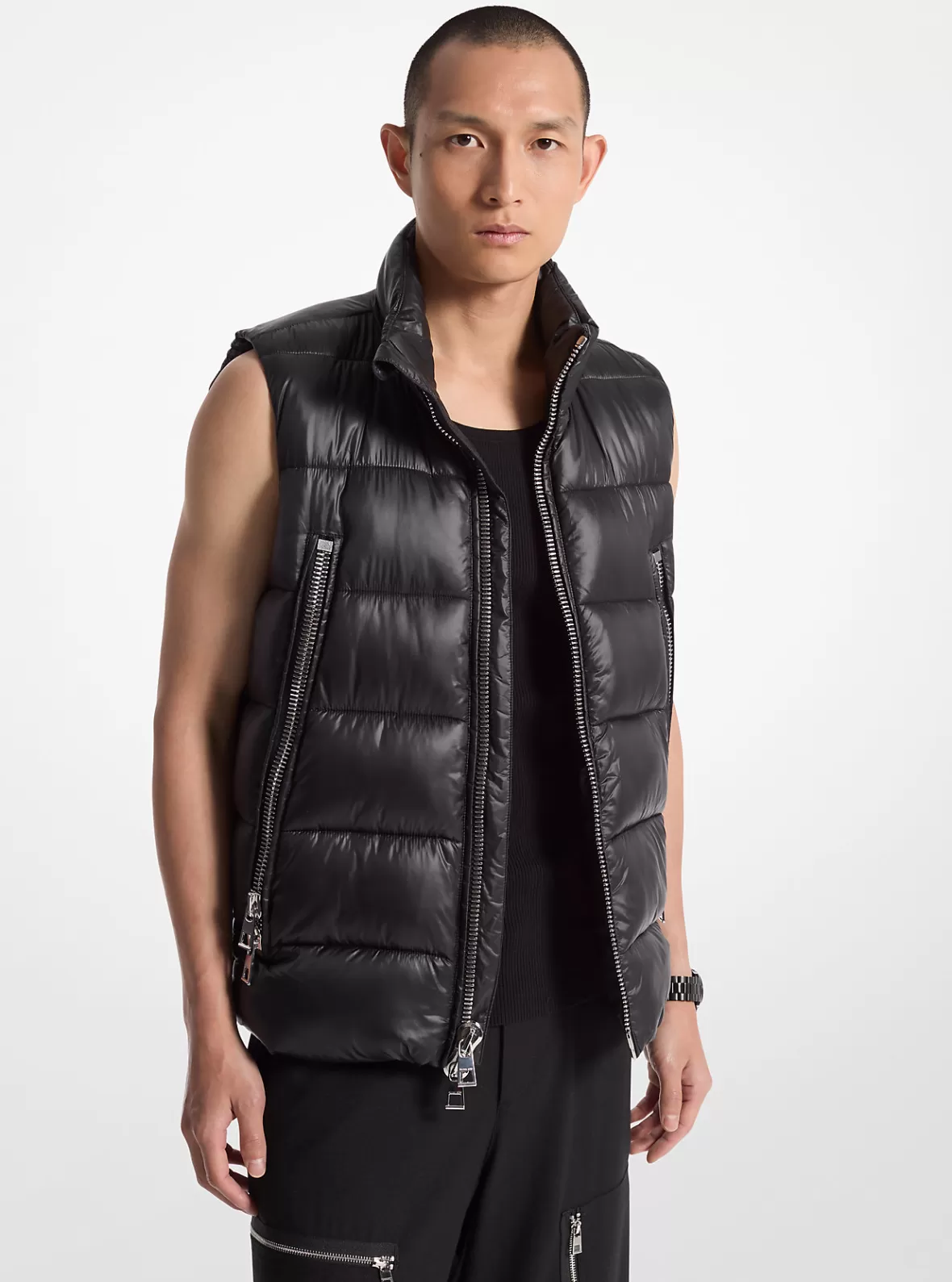 Michael Kors Nylon Quilted Puffer Vest* Jackets & Outerwear