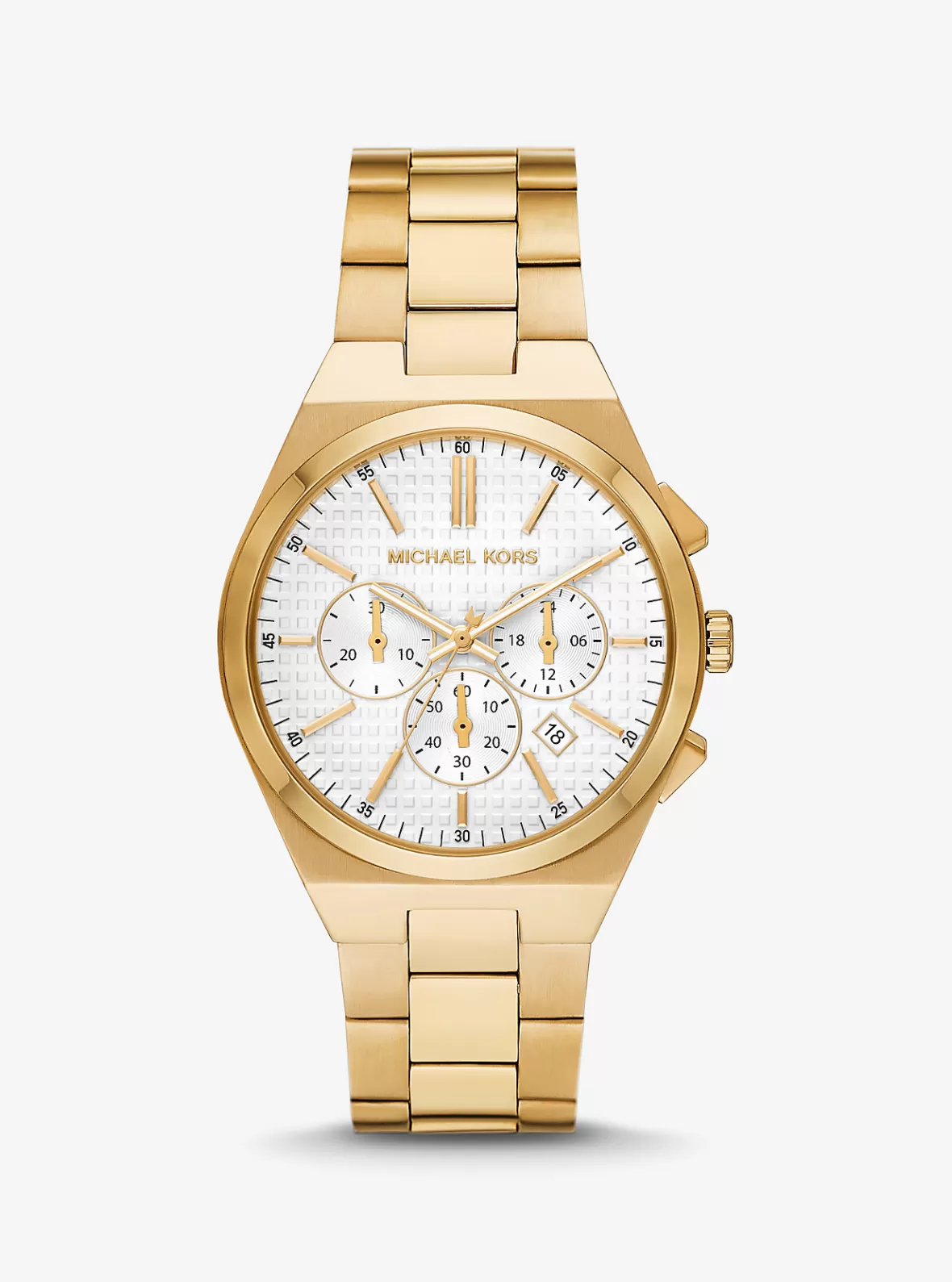 Michael Kors Oversized Lennox -Tone Watch* Gold Tone | Oversized