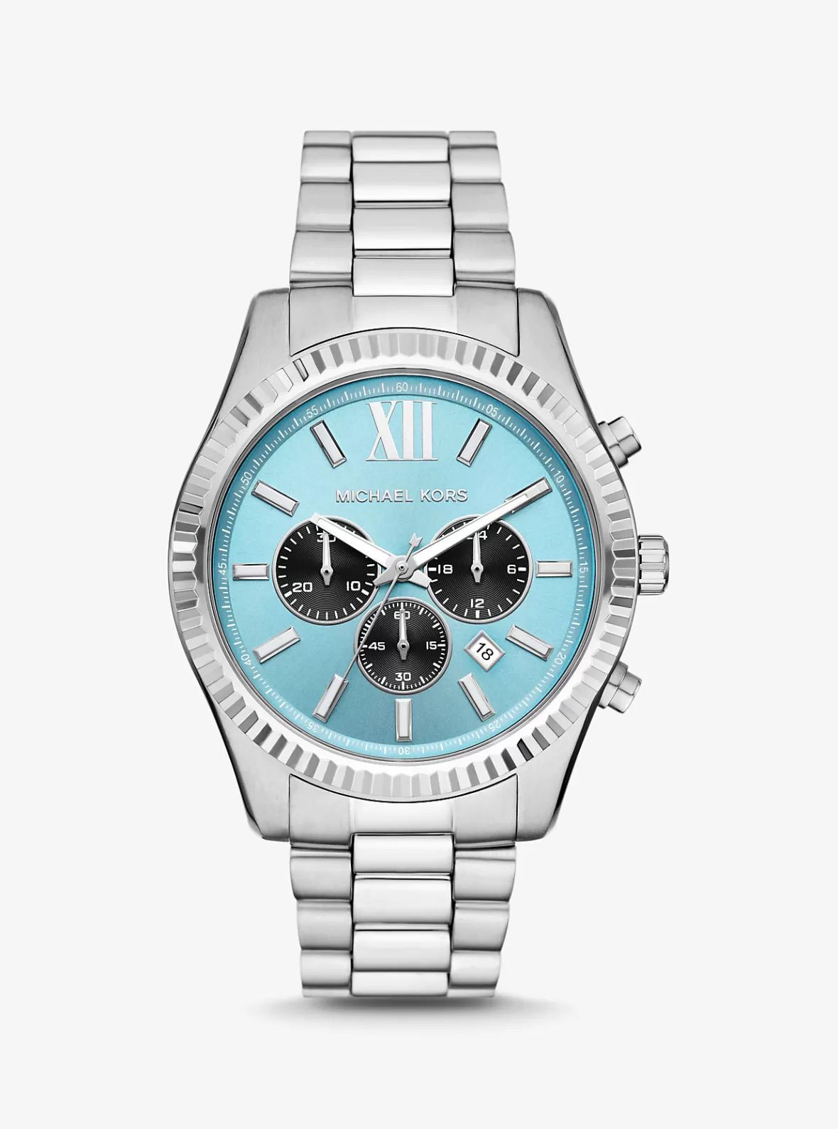 Michael Kors Oversized Lexington -Tone Watch* Silver-tone | Oversized