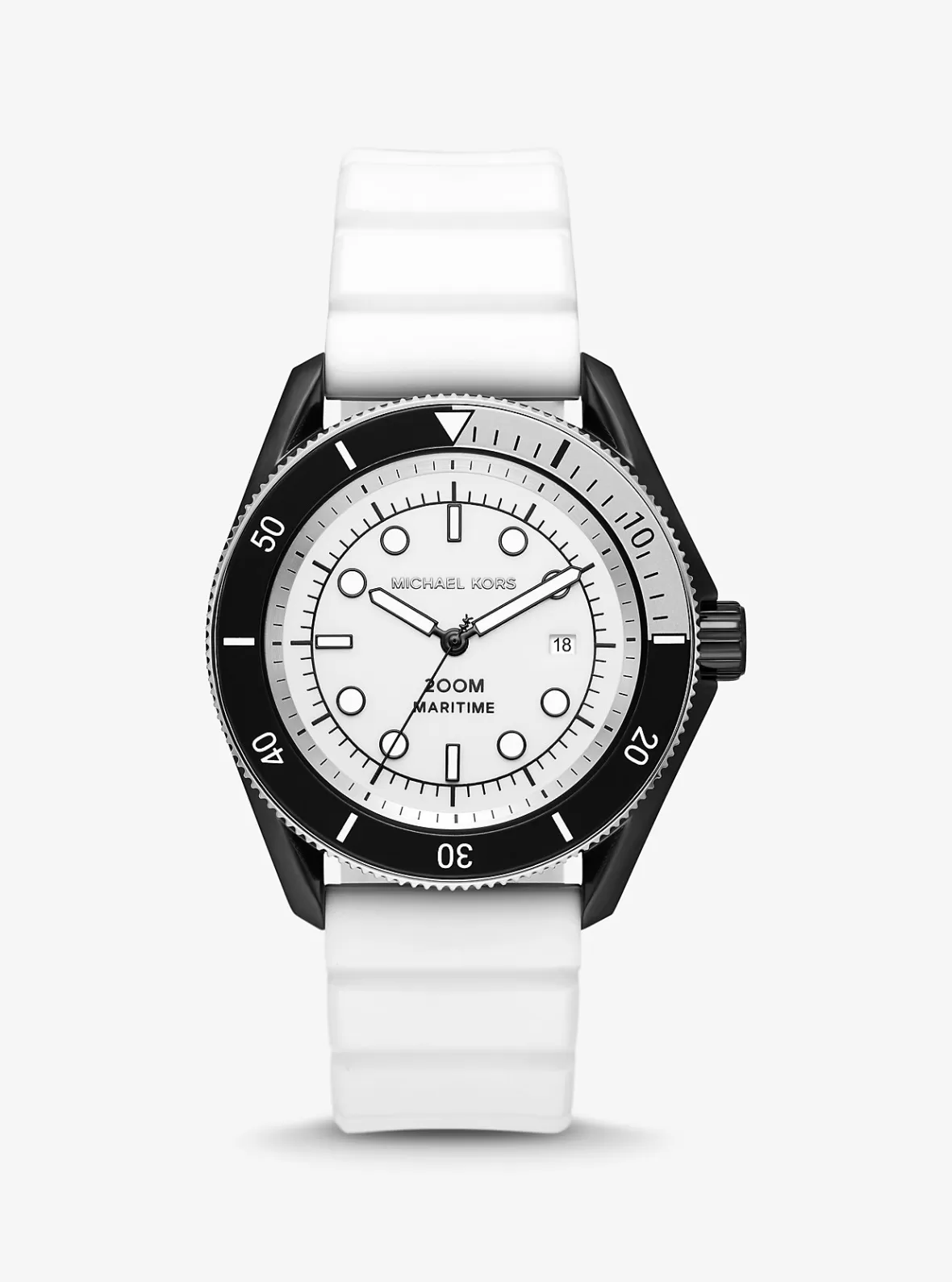 Michael Kors Oversized Maritime Silicone Watch* Oversized