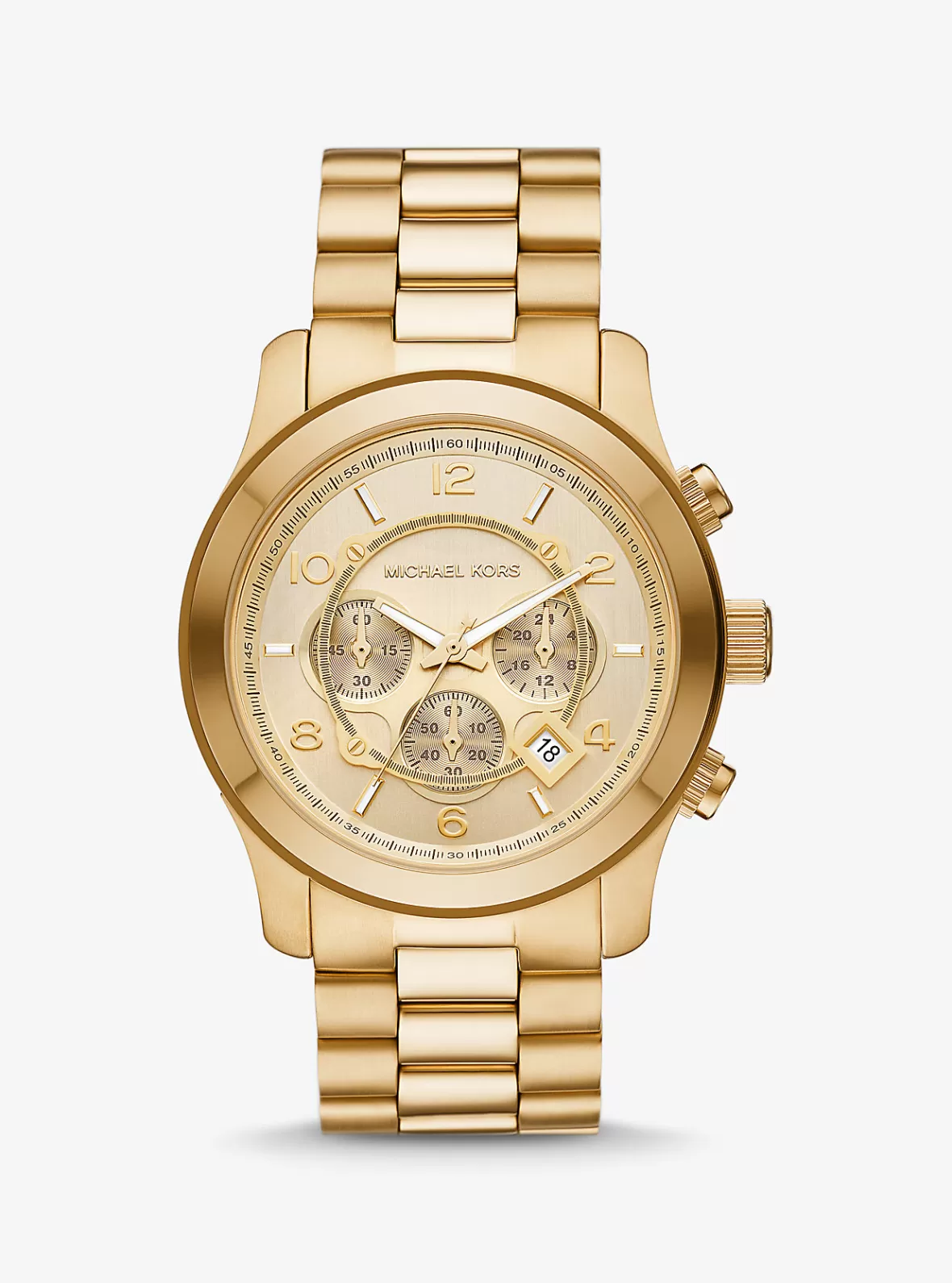 Michael Kors Oversized Runway -Tone Watch* Gold Tone | Oversized