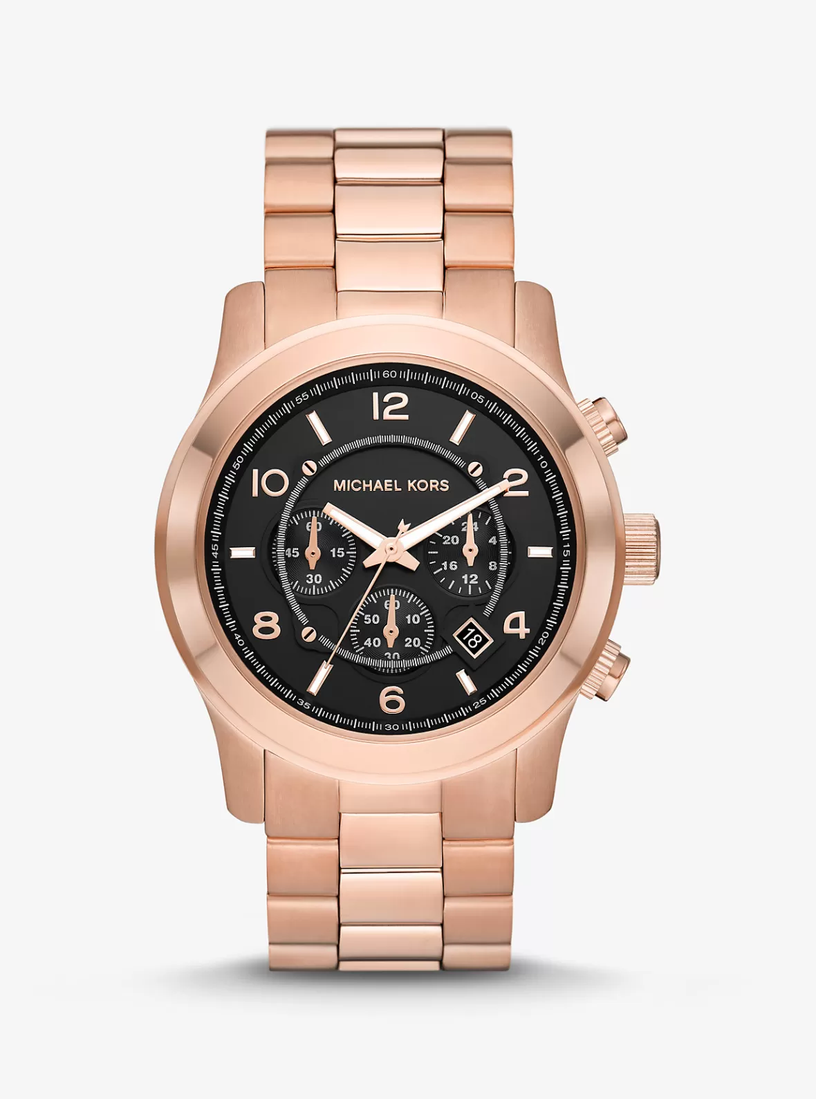 Michael Kors Oversized Runway Rose Gold-Tone Watch* Oversized