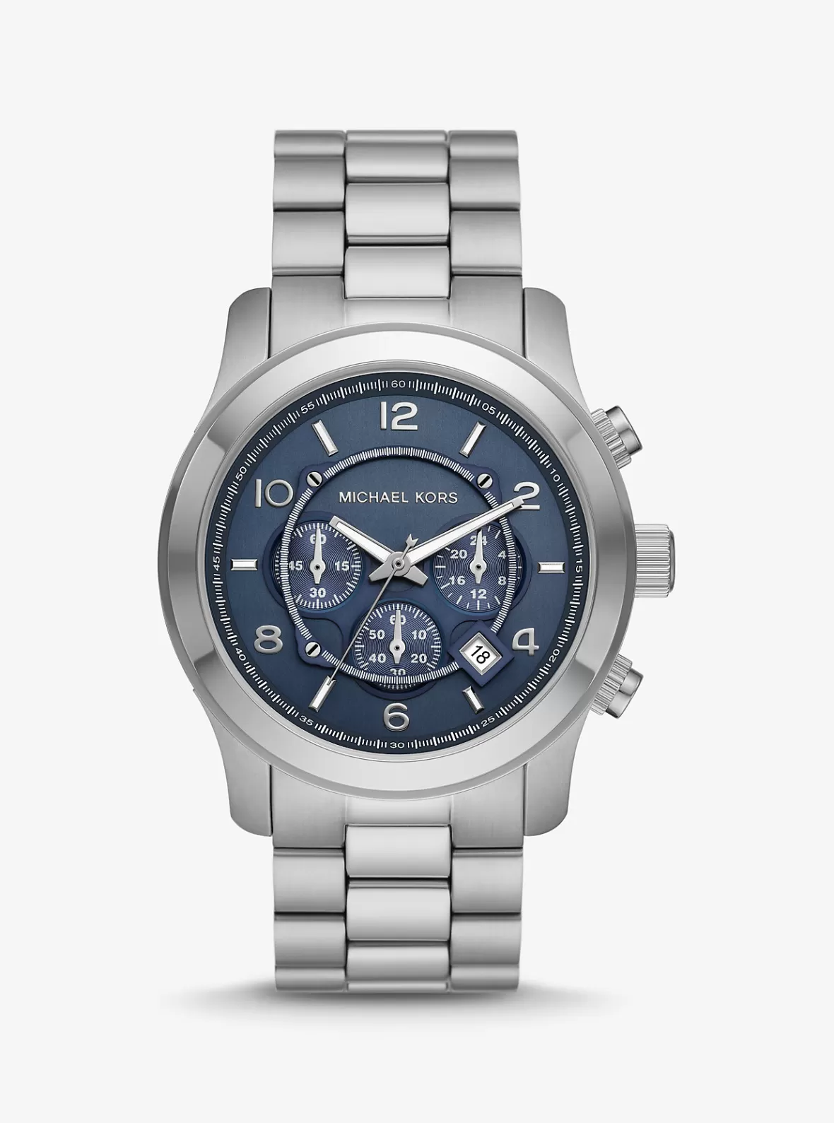 Michael Kors Oversized Runway -Tone Watch* Oversized | Silver-tone