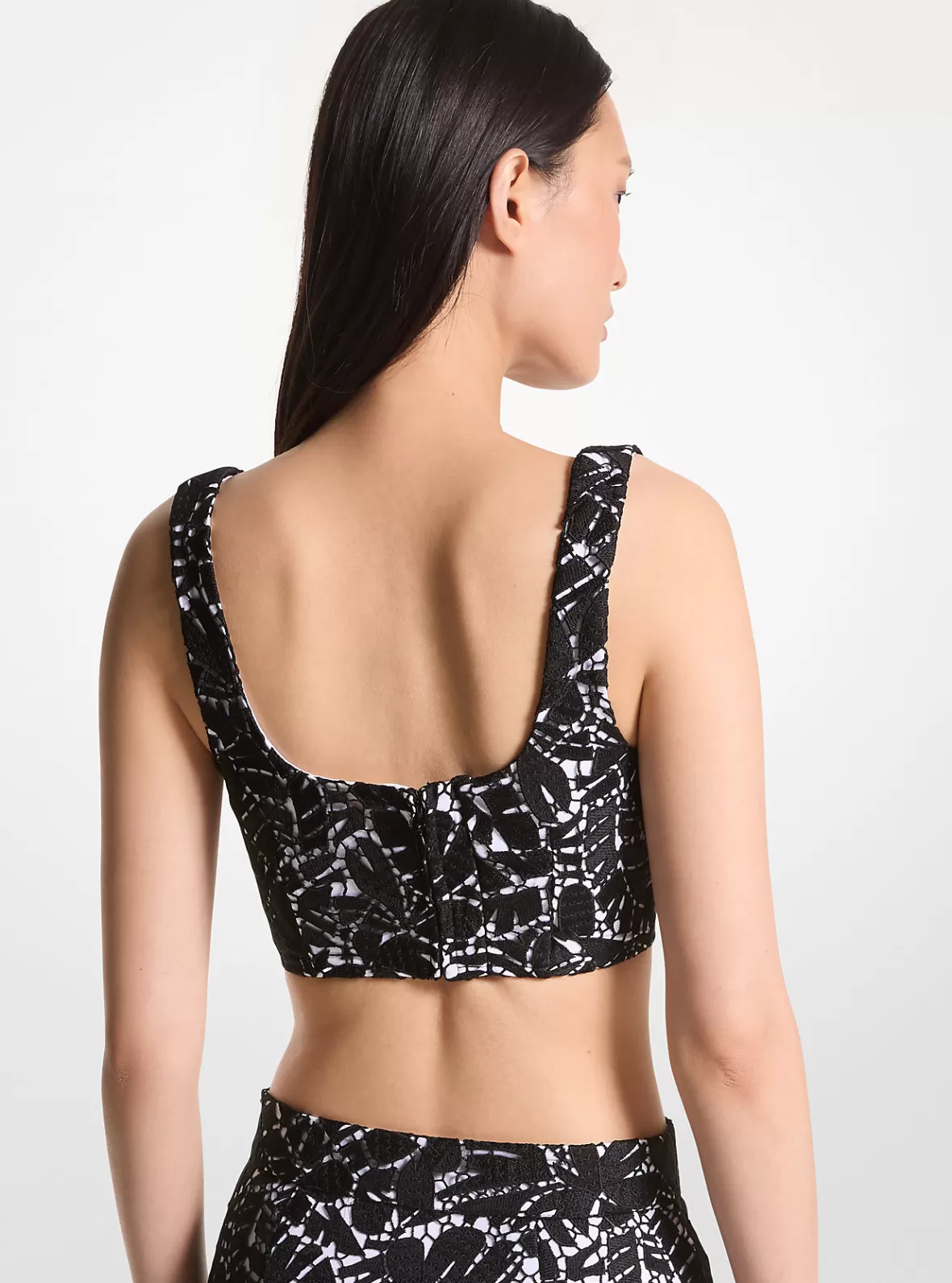 Michael Kors Palm Lace Bralette Top*Women Tops