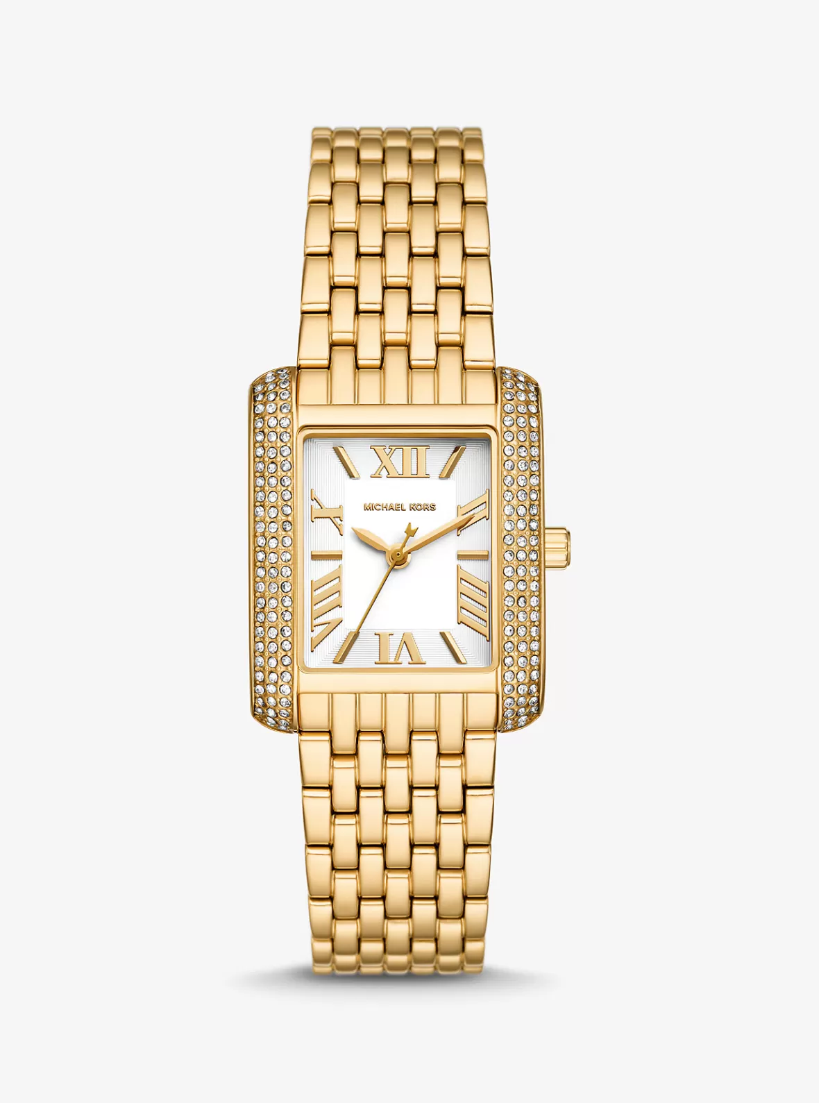 Michael Kors Petite Emery Pavé -Tone Watch*Women Gold-tone