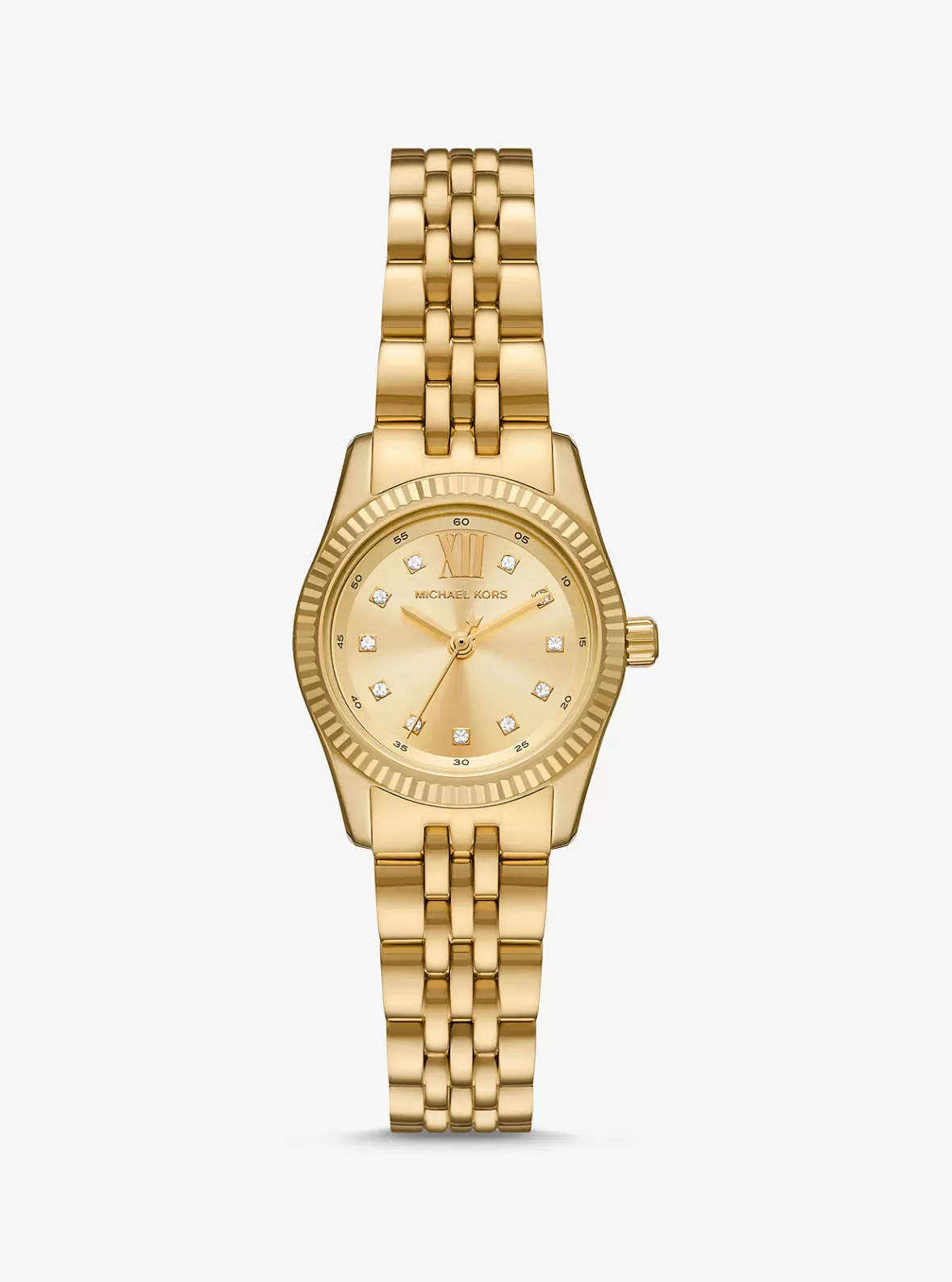 Michael Kors Petite Lexington Pavé -Tone Watch*Women Gold-tone