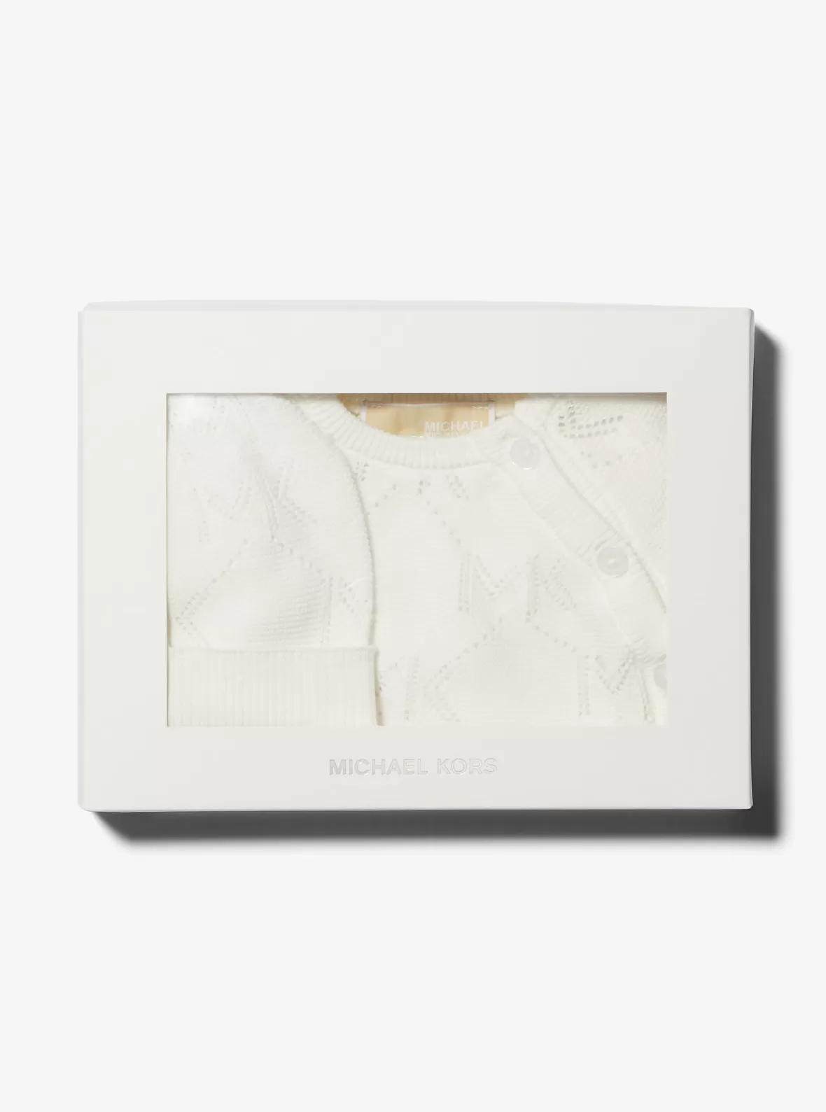 Michael Kors Pointelle Logo Cotton 3-Piece Baby Gift Set*Kids Kids