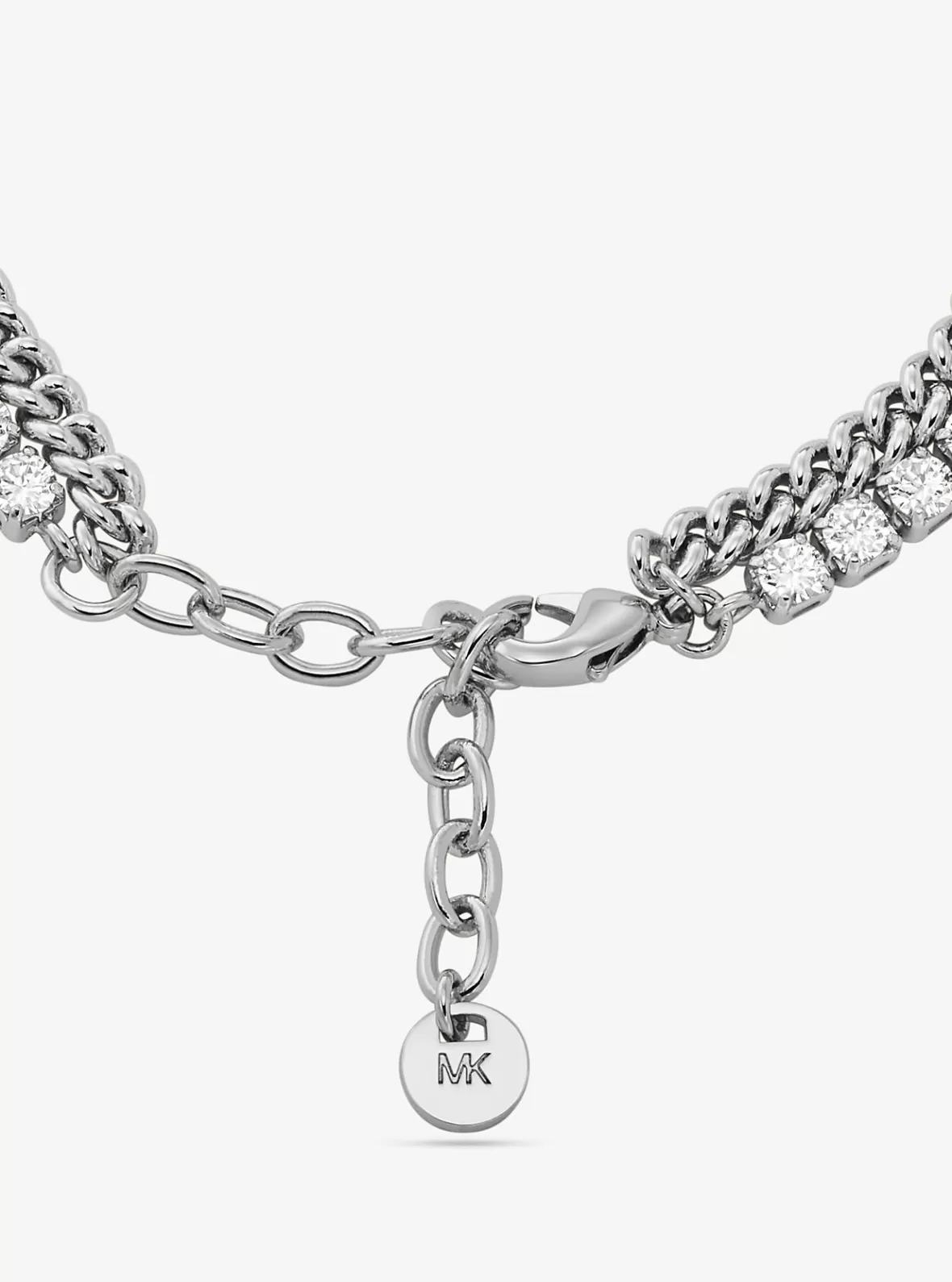 Michael Kors Precious Metal-Plated Brass Double Chain Tennis Bracelet*Women Bracelets