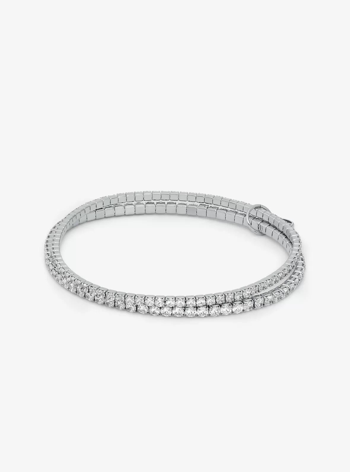 Michael Kors Precious Metal-Plated Brass Double Wrap Tennis Bracelet*Women Bracelets