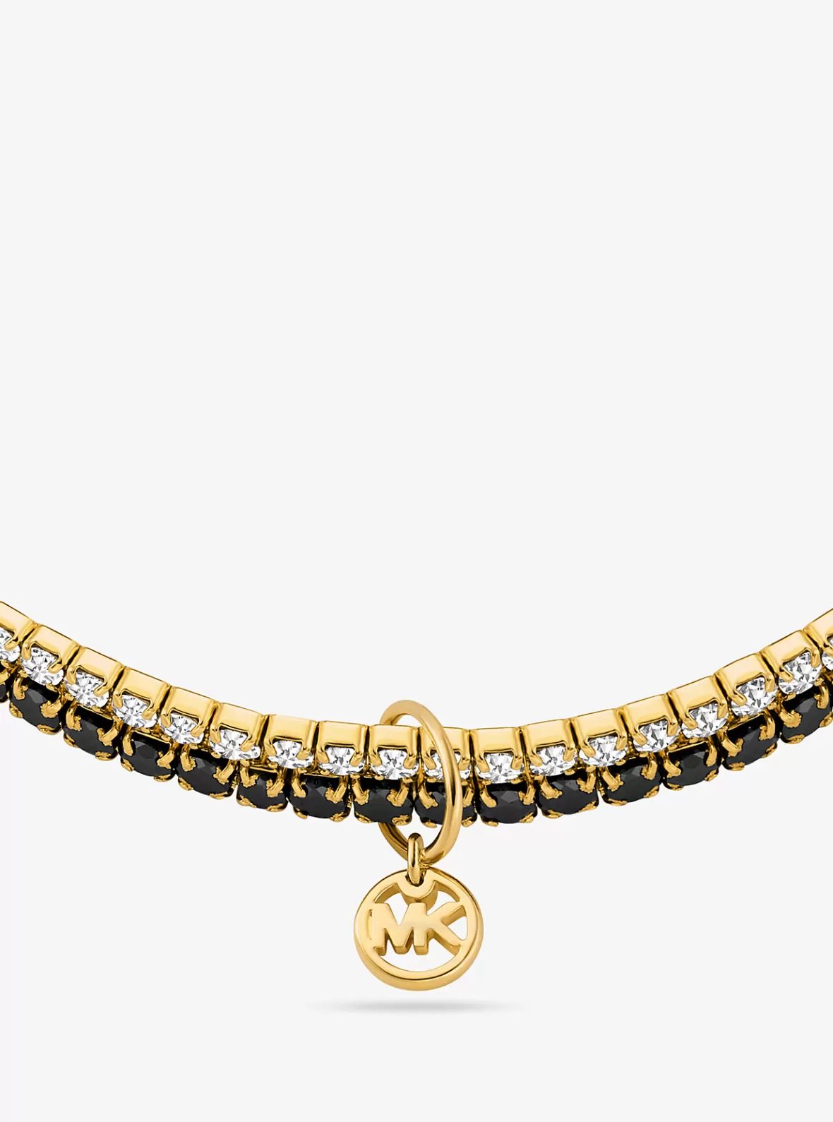 Michael Kors Precious Metal-Plated Brass Double Wrap Tennis Bracelet*Women Bracelets