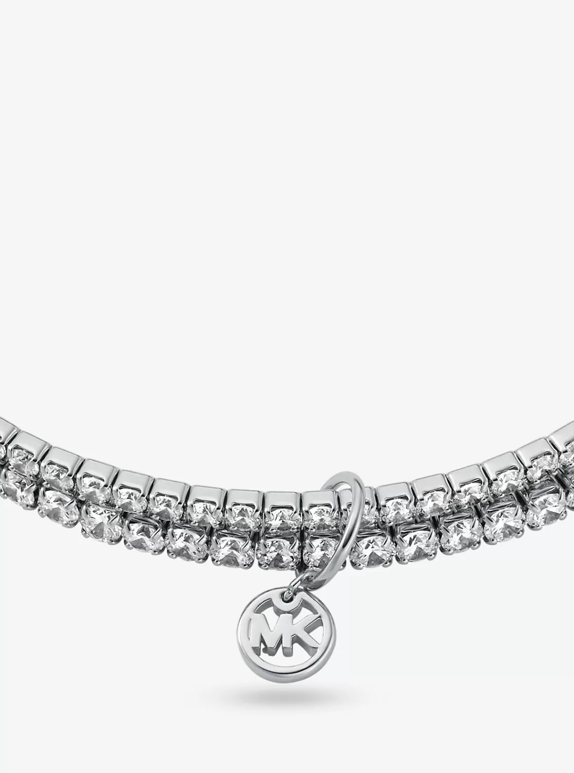 Michael Kors Precious Metal-Plated Brass Double Wrap Tennis Bracelet*Women Bracelets