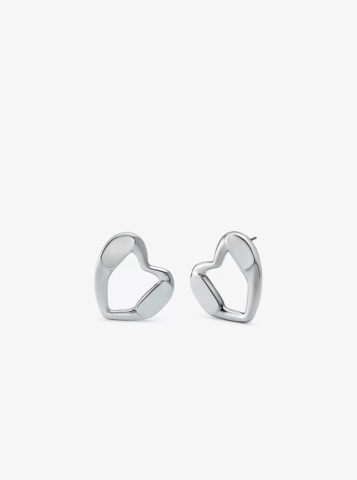 Michael Kors Precious Metal-Plated Brass Heart Stud Earrings*Women Earrings