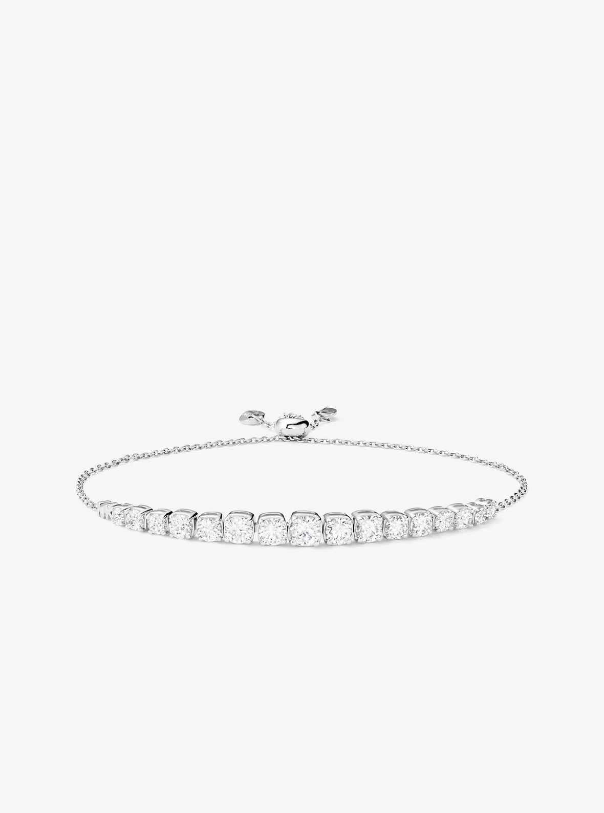 Michael Kors Precious Metal-Plated Sterling Cubic Zirconia Slider Bracelet*Women Bracelets