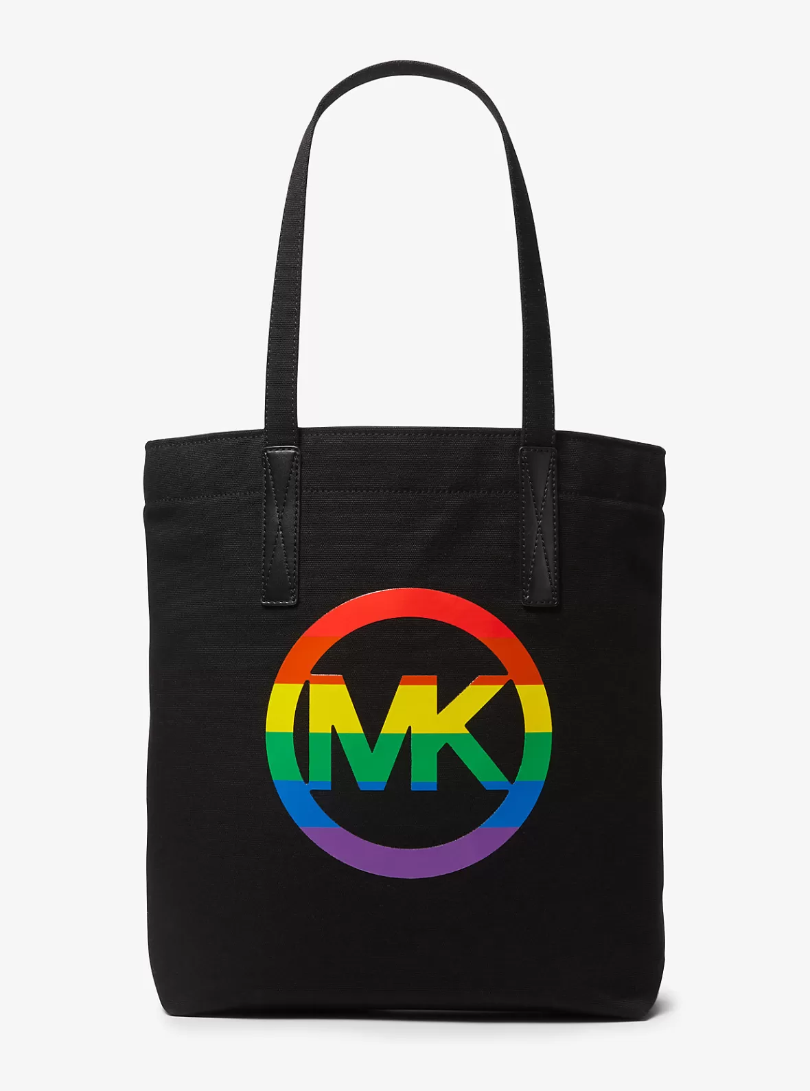 Michael Kors PRIDE Rainbow Logo Cotton Tote Bag*Women Totes