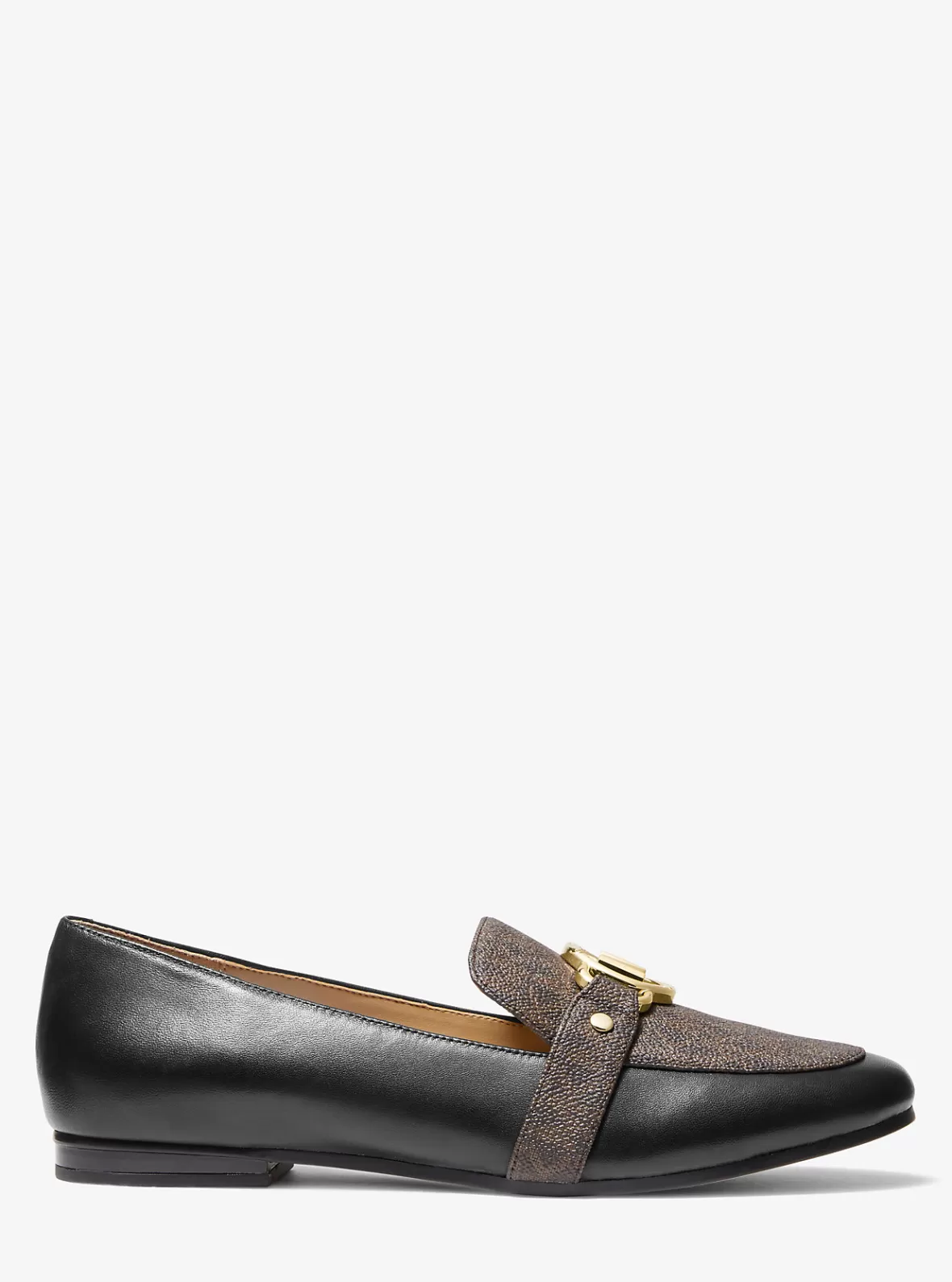 Michael Kors Rory Leather and Logo Loafer*Women Flats