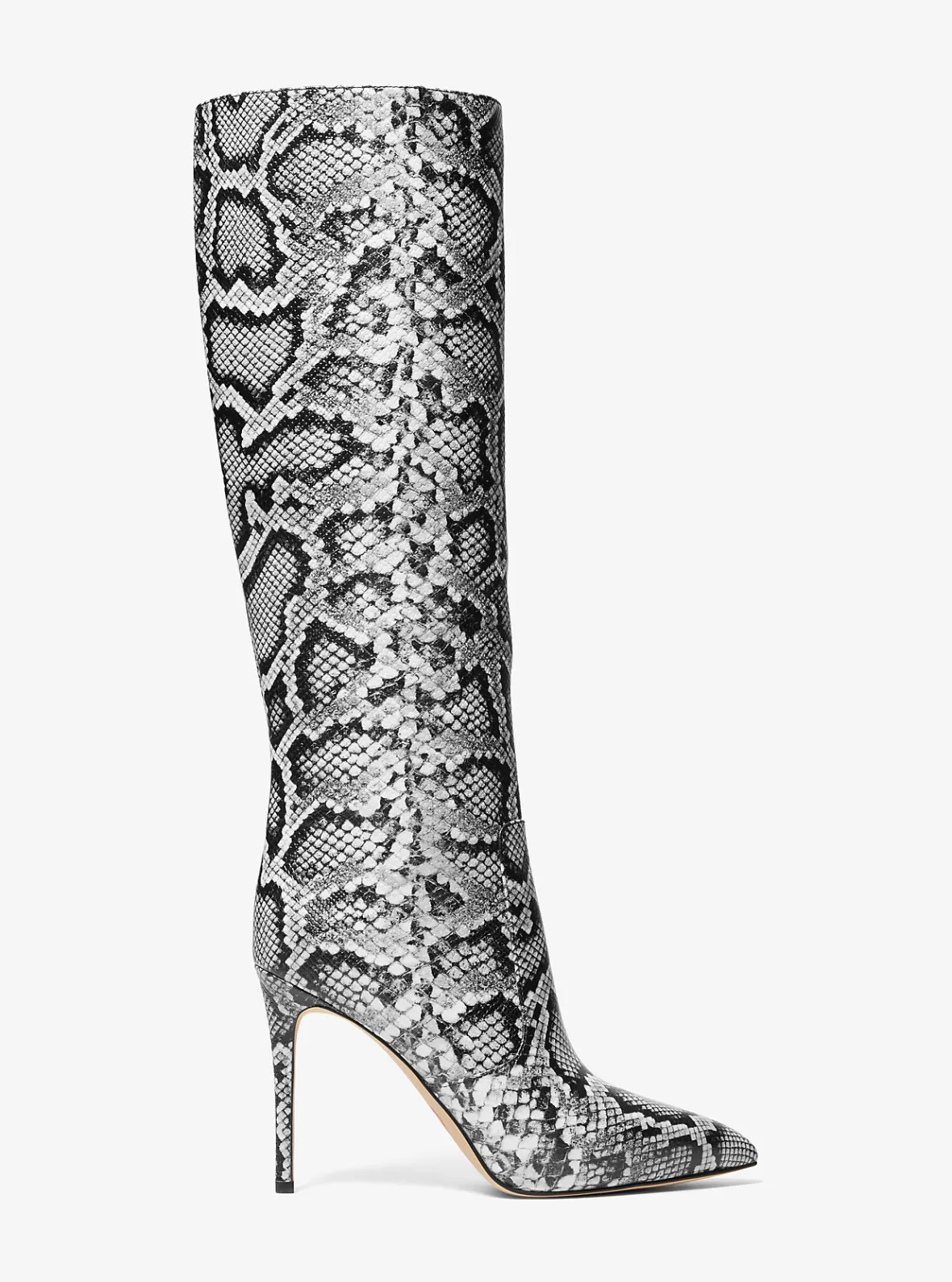 Michael Kors Rue Snake Embossed Leather Knee Boot*Women Boots