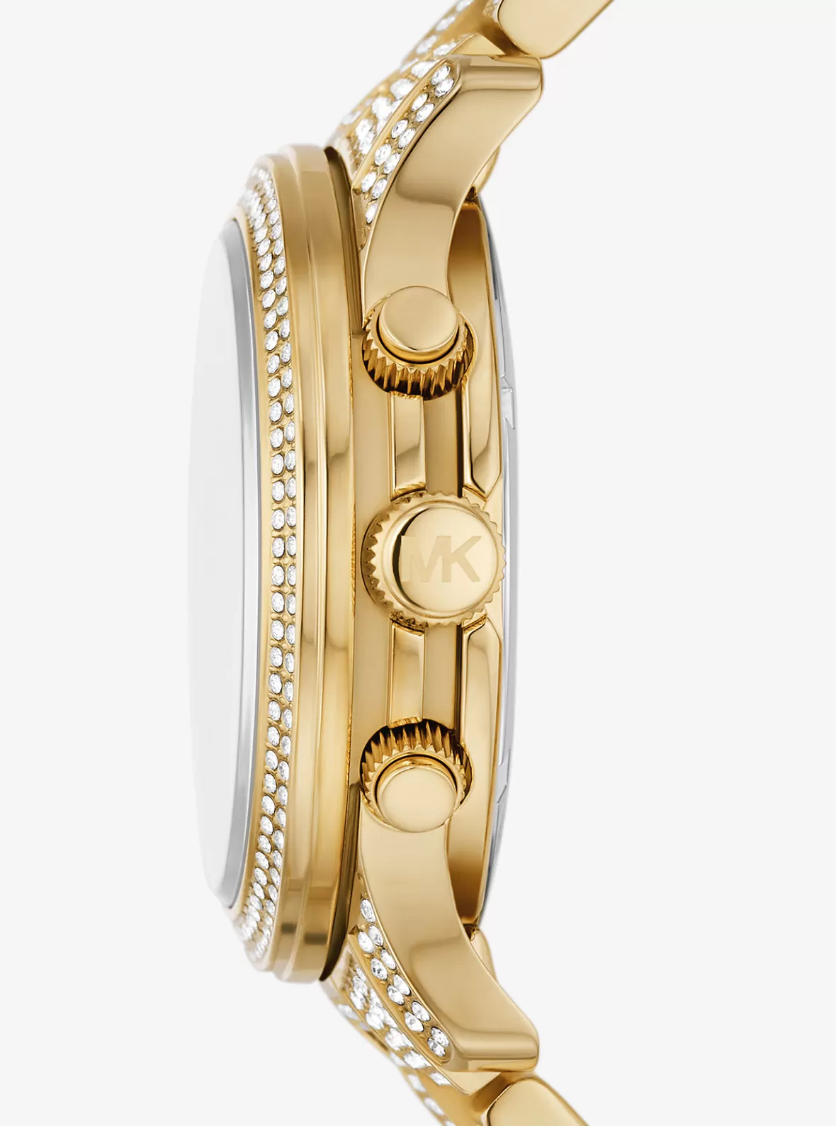 Michael Kors Runway Pavé -Tone Watch*Women Gold-tone