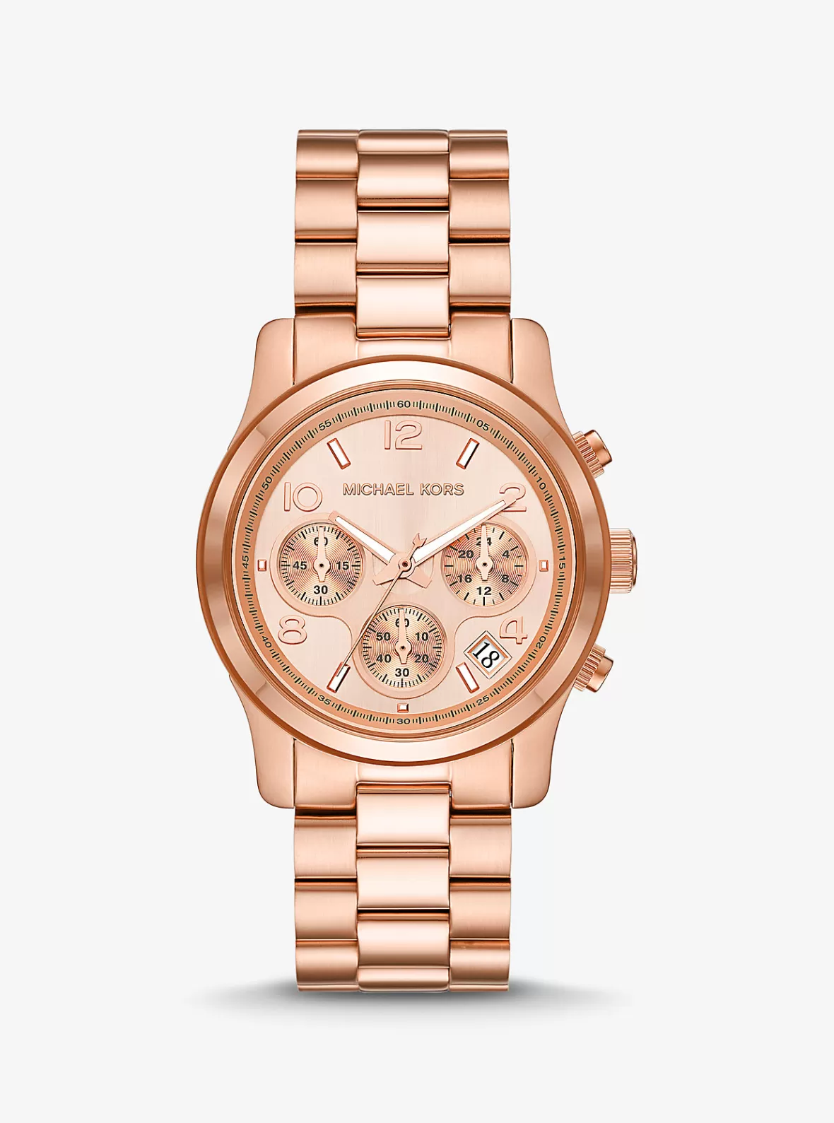 Michael Kors Runway Rose Gold-Tone Watch*Women Rose Gold-tone