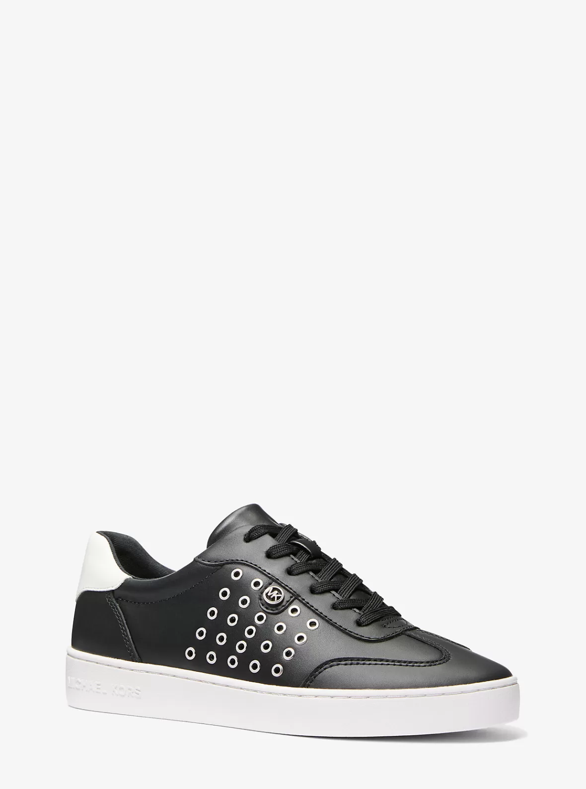 Michael Kors Scotty Grommeted Leather Sneaker*Women Sneakers