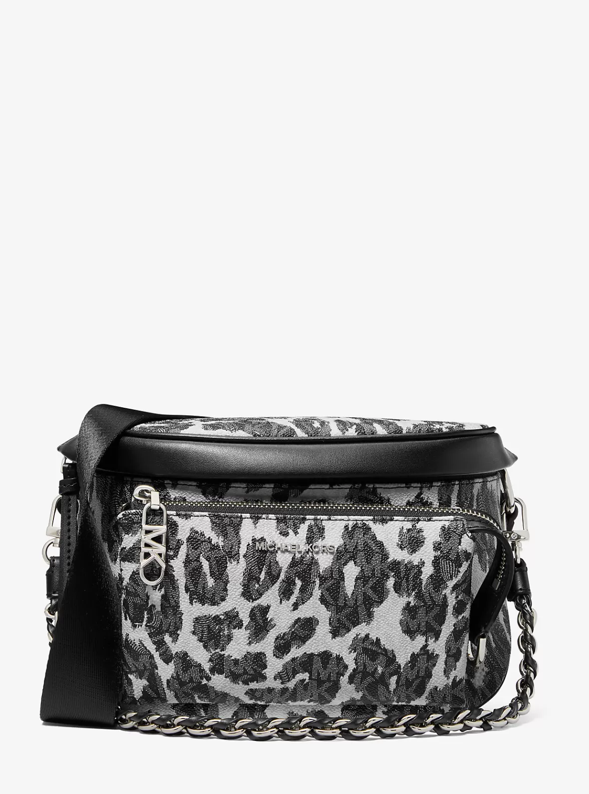 Michael Kors Slater Medium Leopard Logo Sling Pack*Women Backpacks & Belt Bags | Crossbody Bags