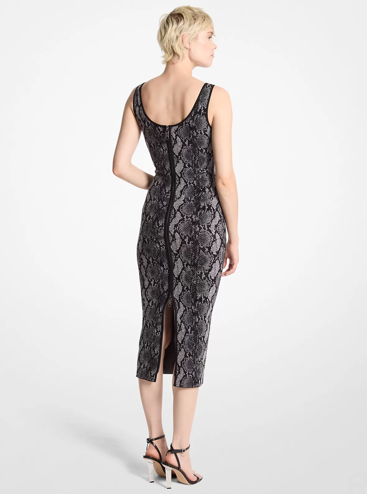 Michael Kors Snake Print Jacquard Dress*Women Dresses