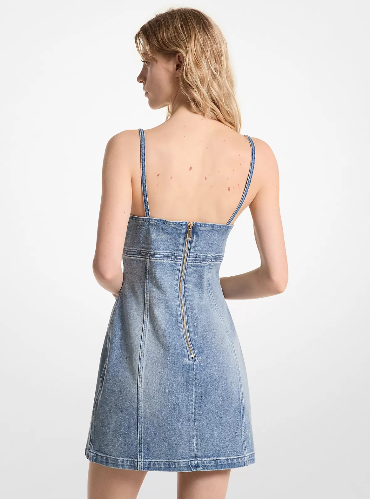 Michael Kors Stretch Denim Mini Dress*Women Dresses