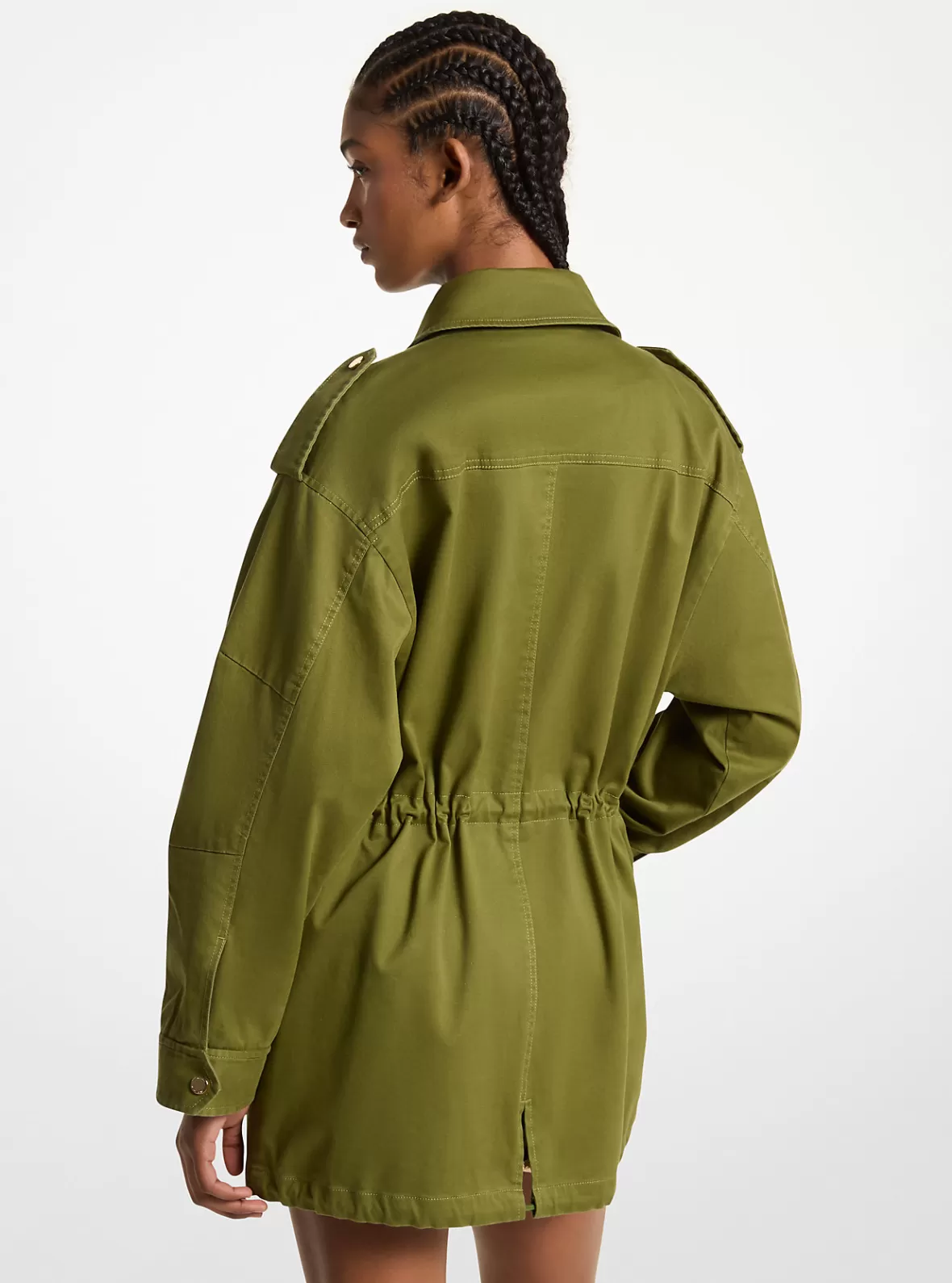 Michael Kors Stretch Organic Cotton Anorak*Women Jackets & Coats