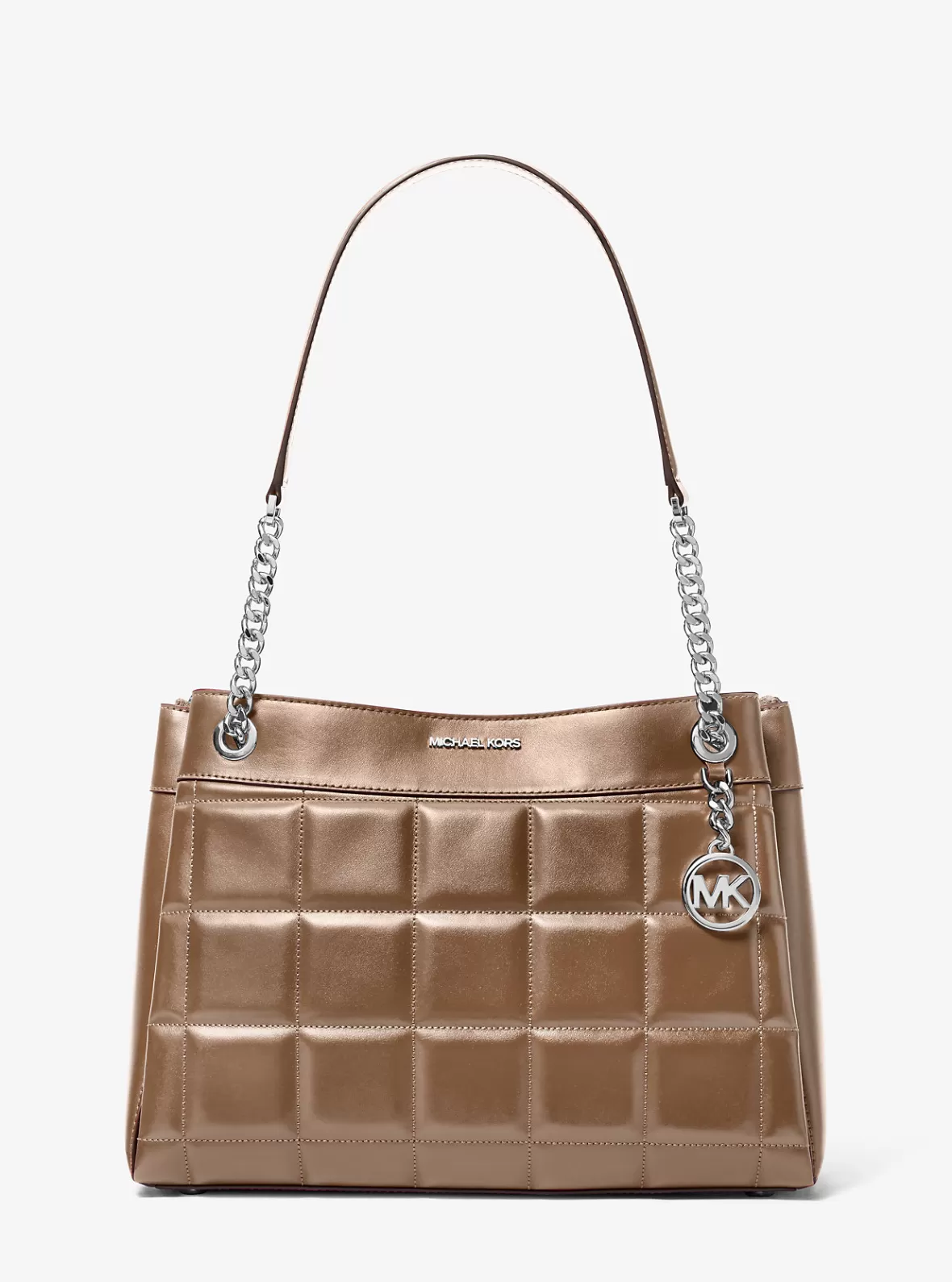 Michael Kors Susan Medium Quilted Leather Tote Bag*Women Shoulder Bags | Totes