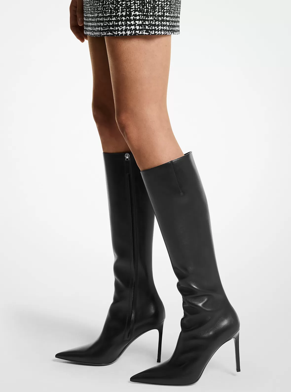 Michael Kors Tatjana Leather Boots*Women Boots