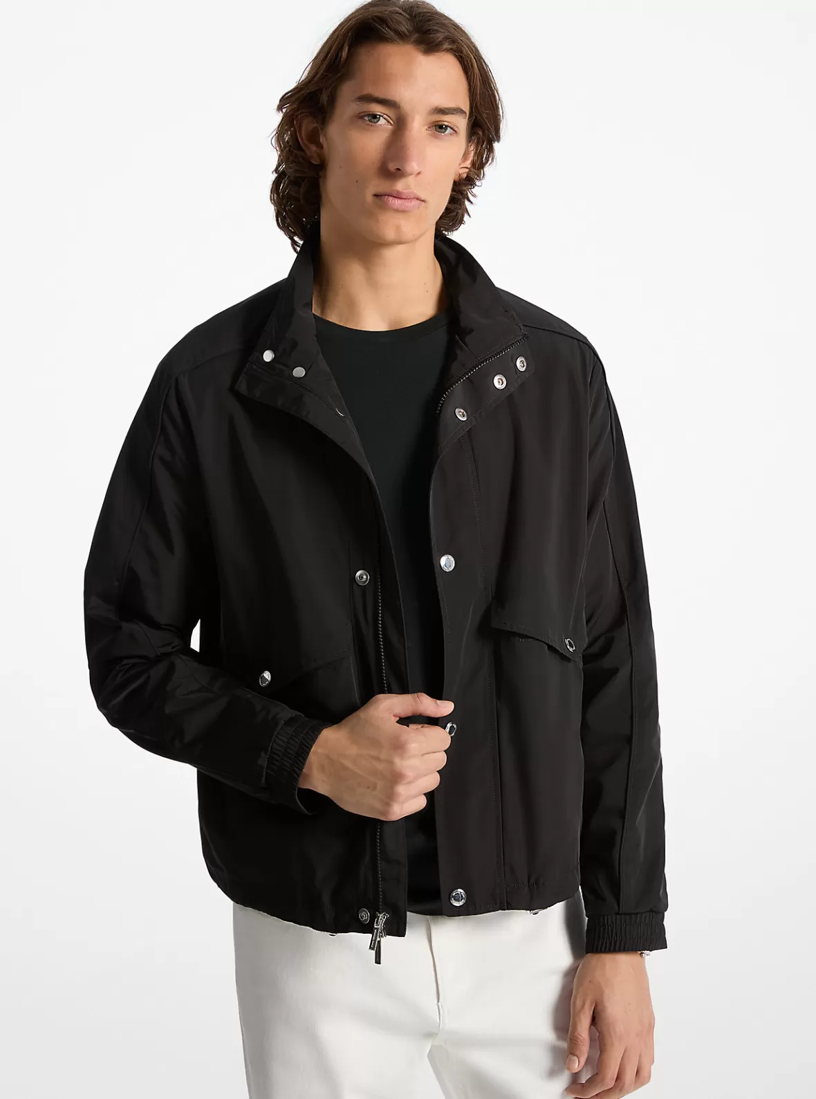 Michael Kors Water-Resistant Windbreaker Jacket* Jackets & Outerwear