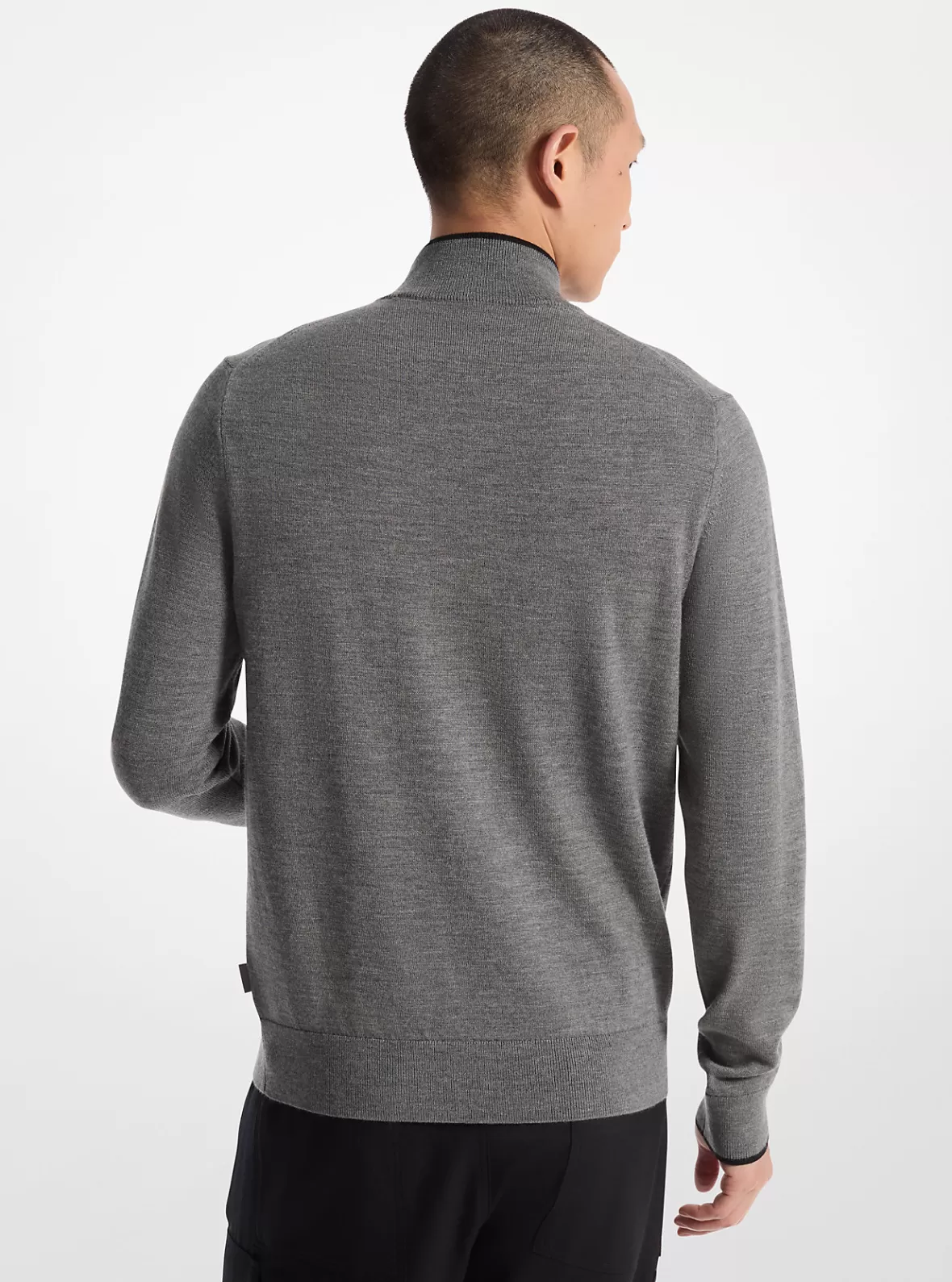 Michael Kors Wool Half-Zip Sweater* Sweaters | T-shirts & Sweatshirts